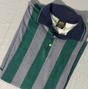 Vtg Chip Beck Collection Cotton Blend  Golf Polo Shirt Mens 3XL USA Made Green